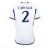 Billige Real Madrid Daniel Carvajal #2 Hjemmebane Fodboldtrøjer 2023-24 Kortærmet